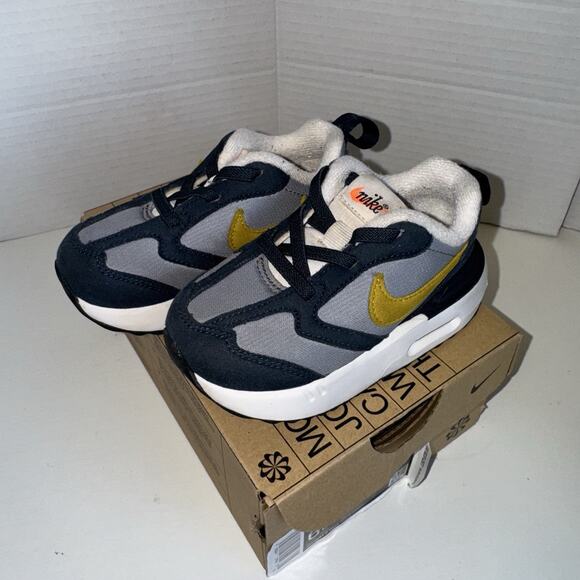 Nike Air Max Dawn Particle Grey/Dark Citron Sneakers 6c Dc9319 - Picture 3 of 7